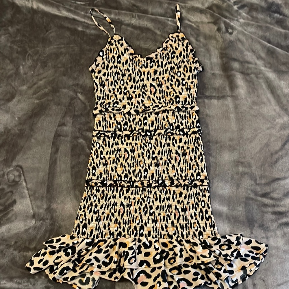 Leopard Mini Dress